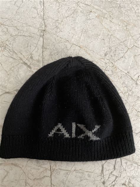 armani cap|armani exchange skull cap.